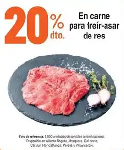 Alkosto En carne para freír-asar de res oferta