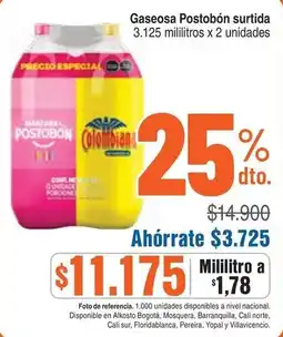 Alkosto Postobón Gaseosa Postobón surtida oferta