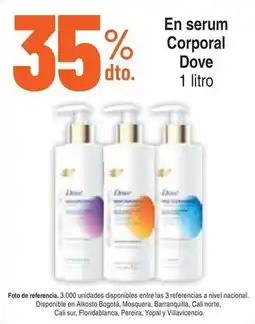 Alkosto Dove serum corporal oferta