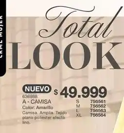 Carmel A - camisa 636988 oferta