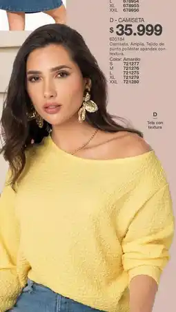 Carmel Textura - d-camiseta oferta