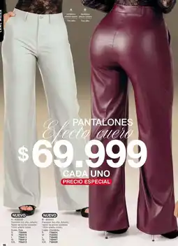 Carmel Especial - pantalones efecto cuero oferta