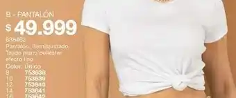 B - pantalón 638482