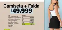 Loguin Camiseta + falda oferta