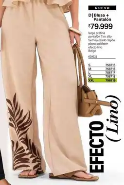 Loguin Blusa + pantalón oferta