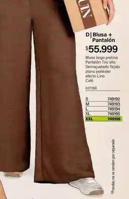 Loguin Blusa + pantalón oferta