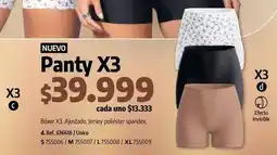 Loguin Panty x3 oferta