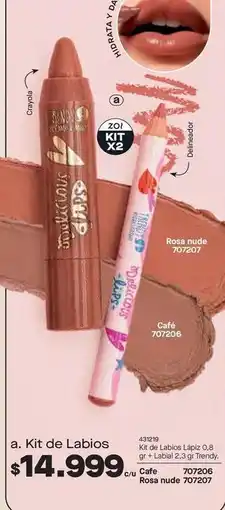 Loguin Crayola - kit de labios oferta