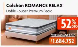 Alkosto Relax - colchón romance relax doble - super premium pedic oferta
