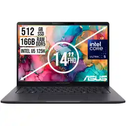 Falabella Portatil ExpertBook Intel U5 125H Ram 16GB SSD 512GB Led 14 Wuxga oferta