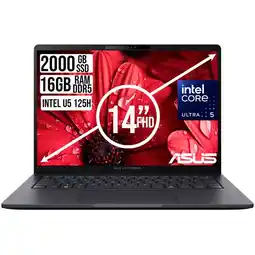 Falabella Portatil ExpertBook Intel U5 125H Ram 16GB SSD 2TB Led 14 Wuxga oferta