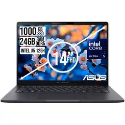 Falabella Portatil ExpertBook Intel U5 125H Ram 24GB SSD 1TB Led 14 Wuxga oferta