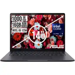 Falabella Portatil ExpertBook Intel U5 125H Ram 16GB SSD 1TB Led 14 Wuxga oferta