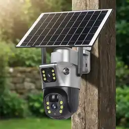 Falabella Cámara Solar 4G Solo Datos Sim Claro Con Seguimiento Móvil Automático + Panel Solar oferta