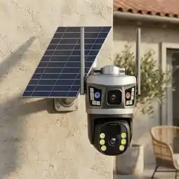 Falabella Cámara Solar WiFi Con Seguimiento Móvil Automático + Panel Solar oferta