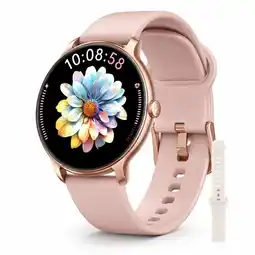 Falabella Reloj Inteligente Smartwatch Amoled Touch + 2 Correas - Rosa oferta