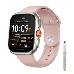 Falabella Smartwatch Reloj Inteligente Touch Llamadas + Correas - Rosa claro oferta