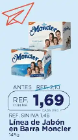 FarmaTodo Línea de Jabón en Barra Moncler oferta