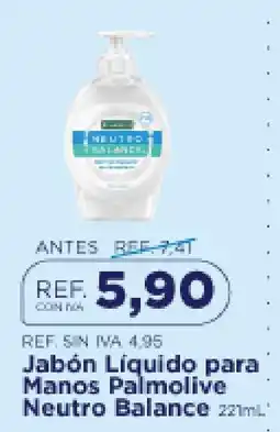 FarmaTodo Palmolive Jabón Líquido para Manos Neutro Balance oferta