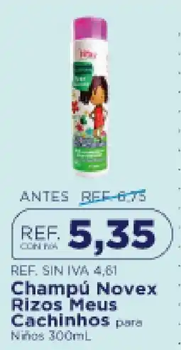 FarmaTodo Novex Champú Rizos Meus Cachinhos para Niños oferta