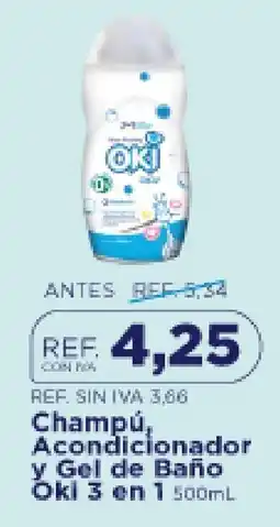FarmaTodo Oki Champú Acondicionador y Gel de Baño 3 en 1 oferta