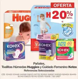 Makro Pañales, Toallitas Húmedas Huggies y Cuidado Femenino Kotex oferta