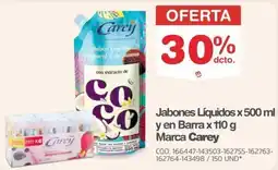 Makro Carey Jabones Líquidos y en Barra oferta