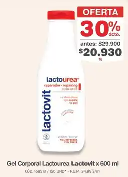 Makro Lactourea gel corporal lactovit oferta