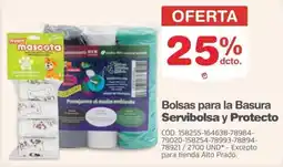 Makro Protecto mascota Bolsas para la Basura Servibolsa y Protecto oferta
