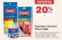 Makro Task esponjas y guantes oferta