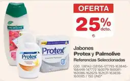 Makro Jabones Protex y Palmolive oferta
