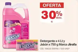 Makro Especial Detergente Jabón oferta