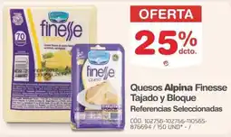 Makro Quesos Alpina Finesse oferta