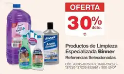 Makro Productos de Limpieza Especializada Binner oferta