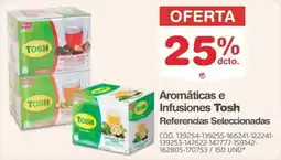 Makro Aromáticas e Infusiones Tosh oferta