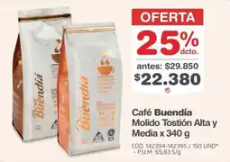 Makro Café Buendía Molido Tostión Alta y Media oferta