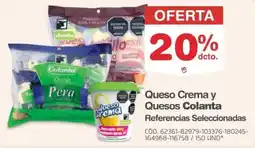 Makro Queso Crema y Quesos Colanta oferta