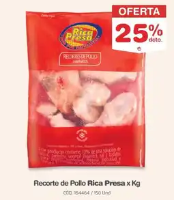 Makro Recorte de Pollo Rica Presa oferta