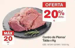 Makro Centro de Pierna/Tabla oferta