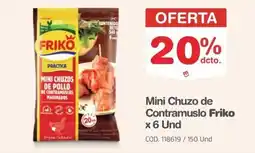 Makro Frikó mini chuzos de pollo de contramuslo marinados oferta