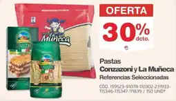 Makro Pastas Conzazoni y La Muñeca oferta