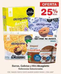 Makro Alcagüete Barras, Galletas y Mini Alcagüete oferta