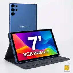 Falabella Tablet 7 Pulgadas NET Z 8GB RAM (4+4) 32Gb Android Sim Card + Estuche Folder Azul oferta