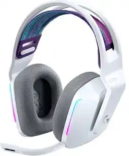 Falabella Audífonos Gamer G733 Inalámbricos con RGB y Sonido 7.1 DTS en Blanco oferta