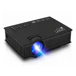 Falabella Mini Proyector Uc68 Portatil 1200 Lumens 80 Ans 1080 Full Hd para Hogar oferta