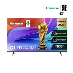 Falabella TELEVISOR 43 PULGADAS QLED FHD SMART TV 43Q4SV oferta