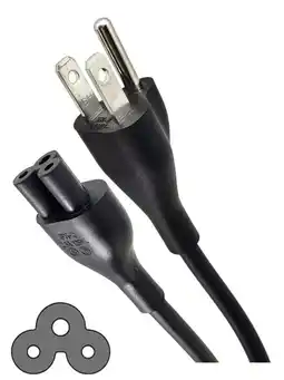 Falabella Cable De Poder Trebol Premium para Cargadores De Portátiles oferta