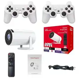 Falabella Proyector Original HY300 Gamer Con Mas 10.000 Juegos + 2 Joystick Android oferta