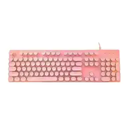 Falabella Teclado Retro Estilo Maquina de Escribir con Teclas Redondas y Diseño Vintage Completo oferta