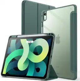 Falabella Estuche Protector Smart Clear Para Ipad Air 10.9 4a 5a 6a Gen + Protector Vidrio Ceramico oferta